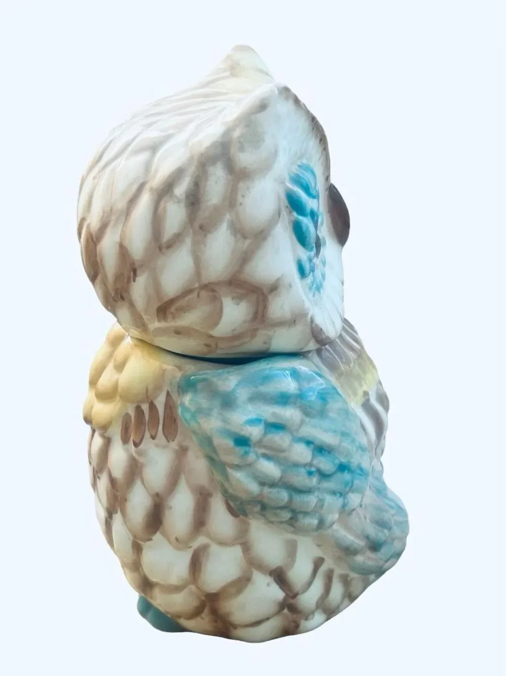 Anthropologie Wide Eyed Cookie Jar *RARE**